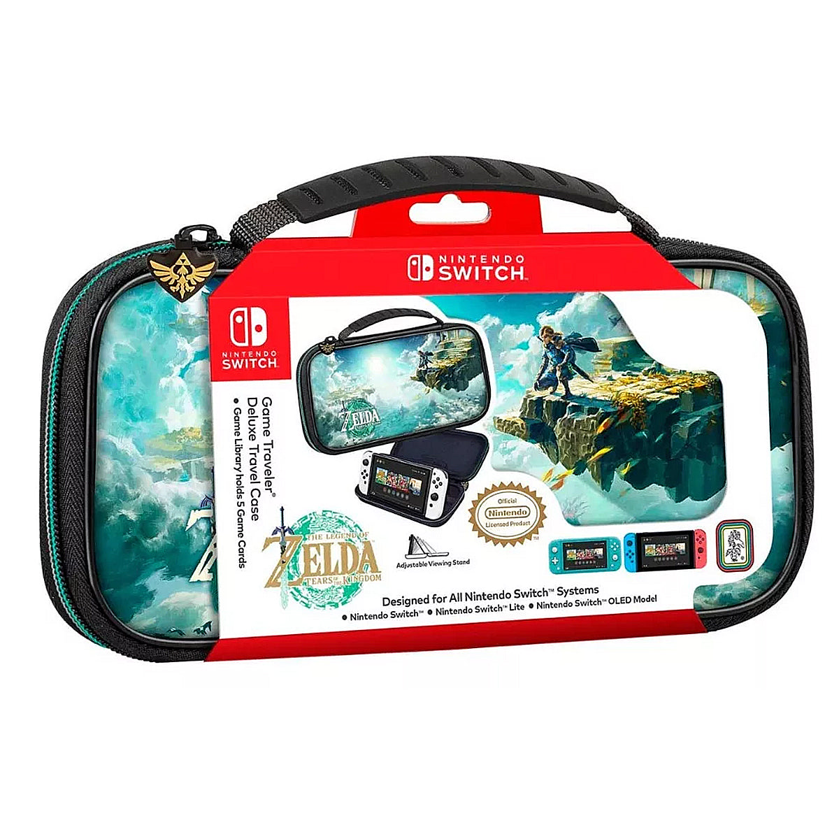 Bolso Nintendo Switch The Legend Of Zelda TOTK (Game Traveler Case)