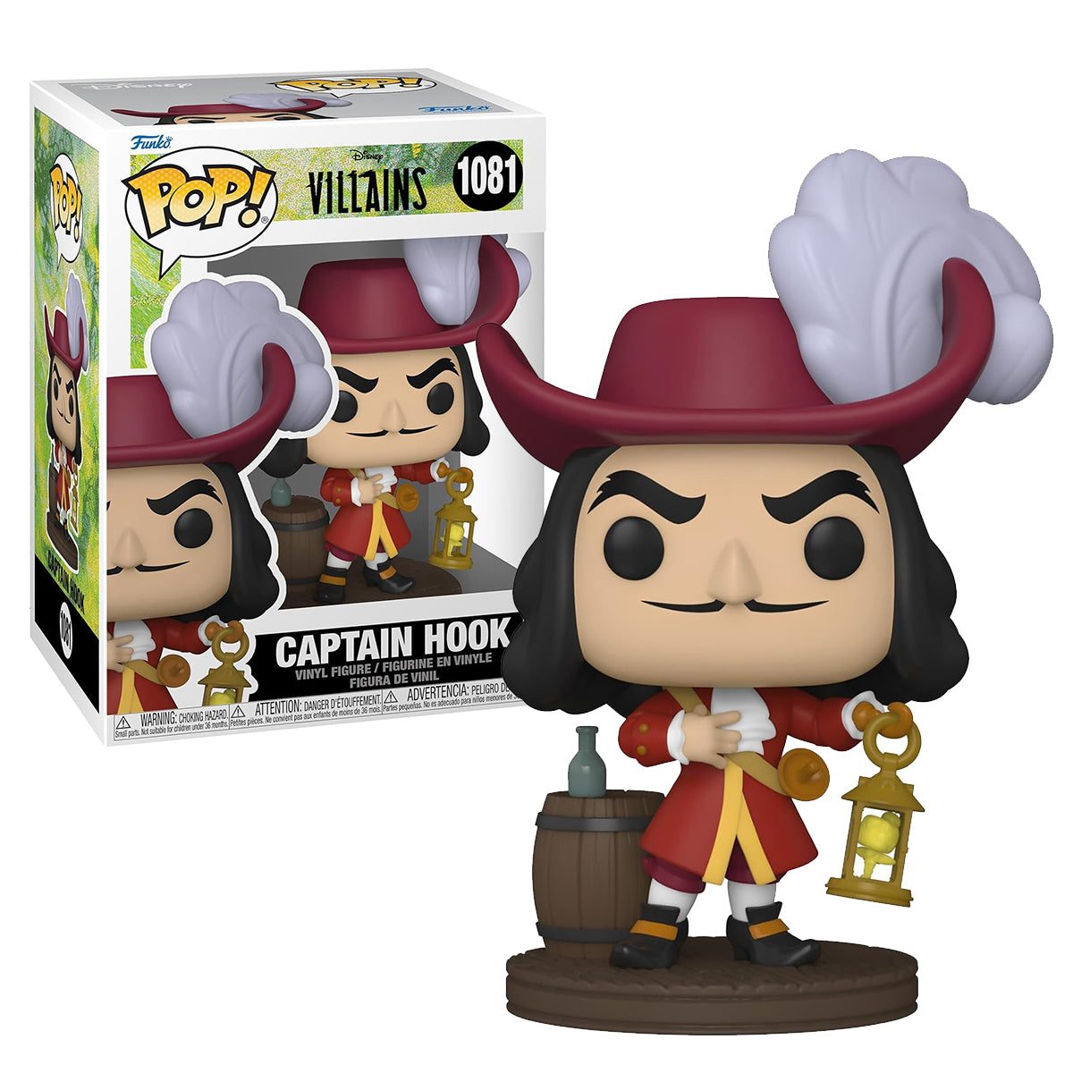 Funko POP! Disney Villains: Captain Hook