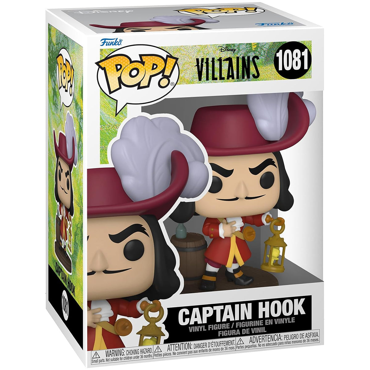 Funko POP! Disney Villains: Captain Hook