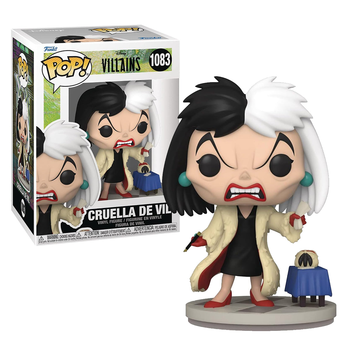 Funko POP! Disney Villains: Cruella De Vil