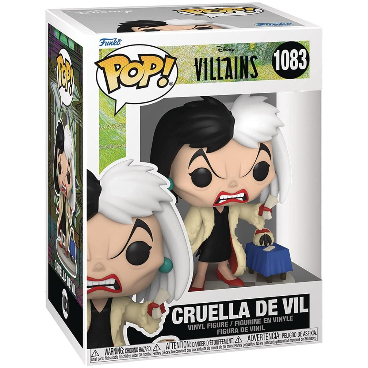 Funko POP! Disney Villains: Cruella De Vil