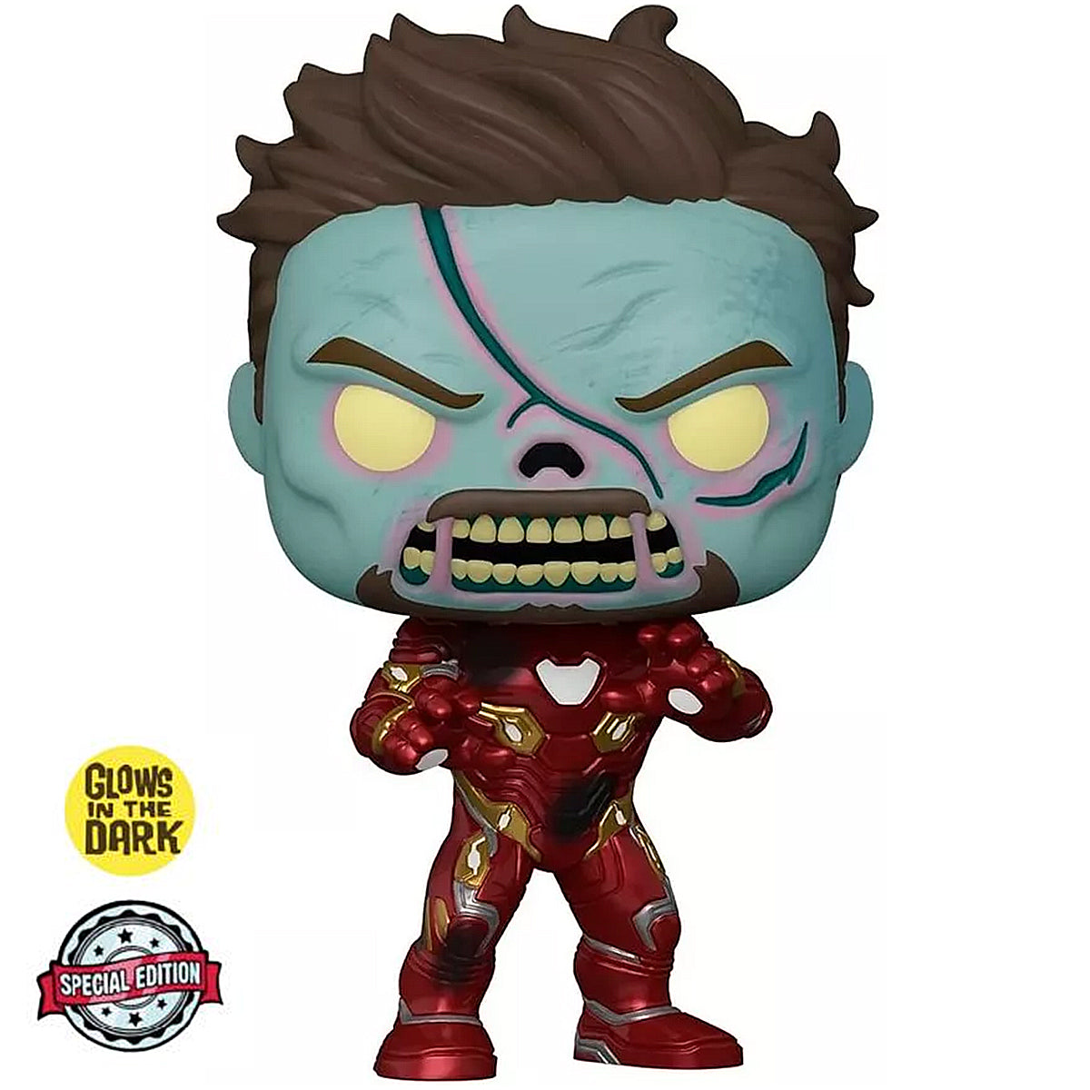 Funko POP! Marvel What If…? Zombie Iron Man (GITD)