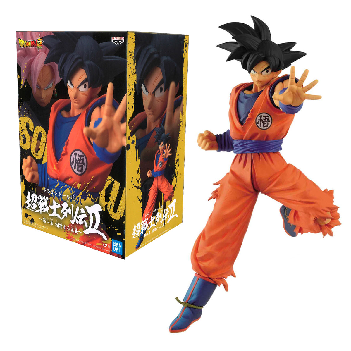 Dragon Ball Super - Figurine Son Goku Chosenshiretsuden II Vol. 6