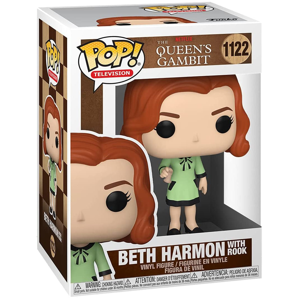 Funko POP! Netflix The Queen's Gambit: Beth Harmon with Rook