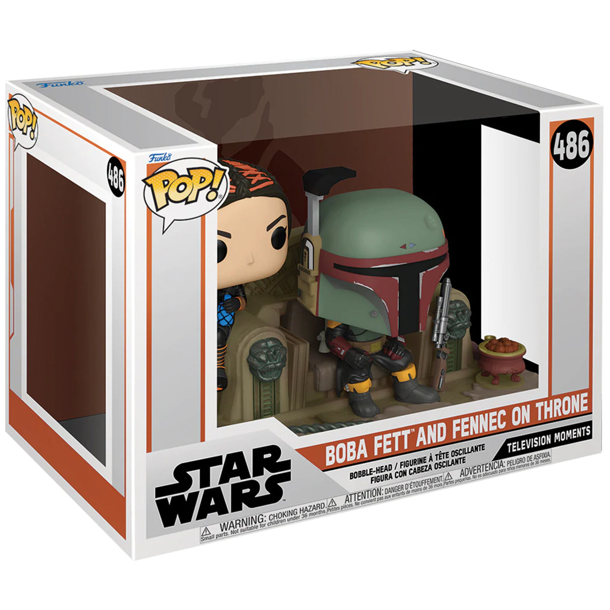 Funko POP! Moment Star Wars: Boba Fett and Fennec on Throne