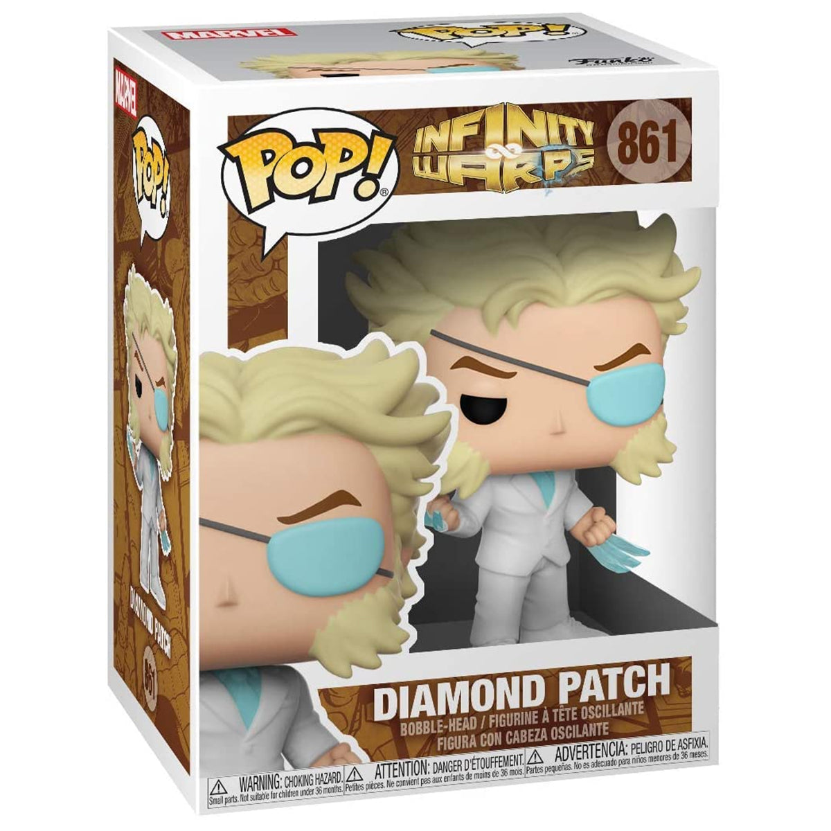 Funko POP! Marvel: Infinity Warps Diamond Patch