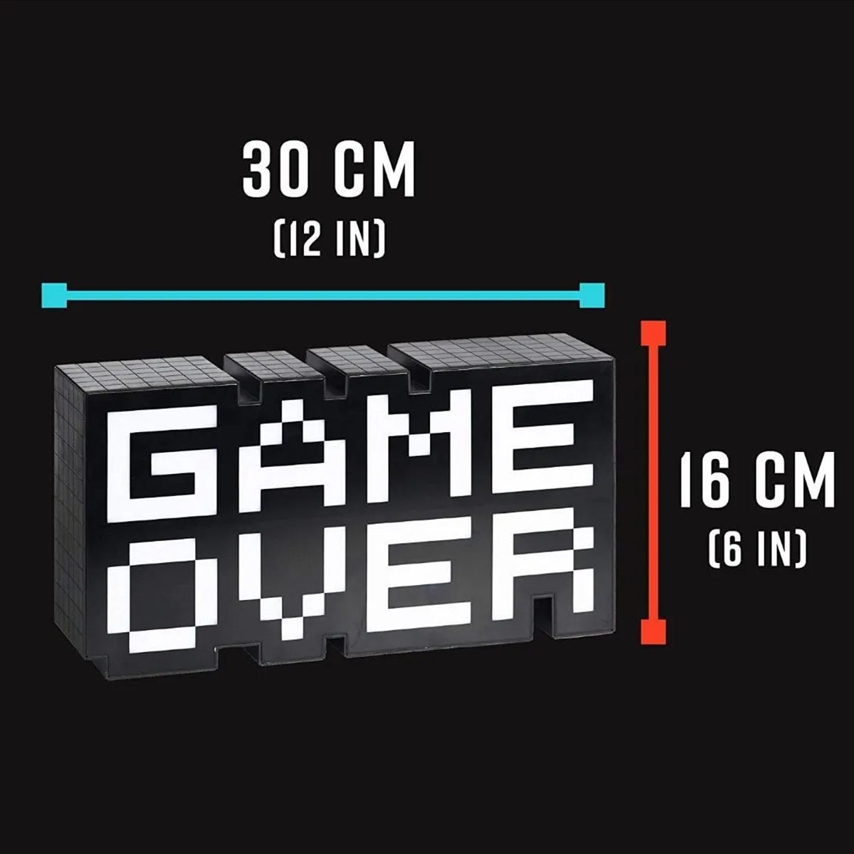 Lámpara Game Over 8-Bit Light (Paladone)