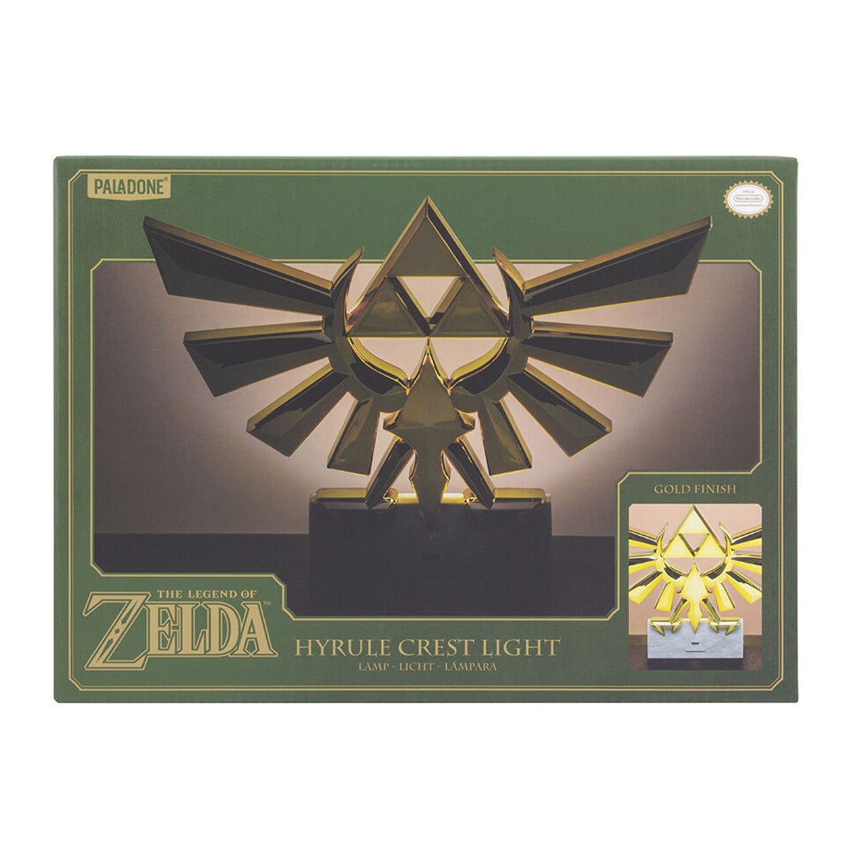 Lámpara Zelda Hyrule Crest Light (Paladone)