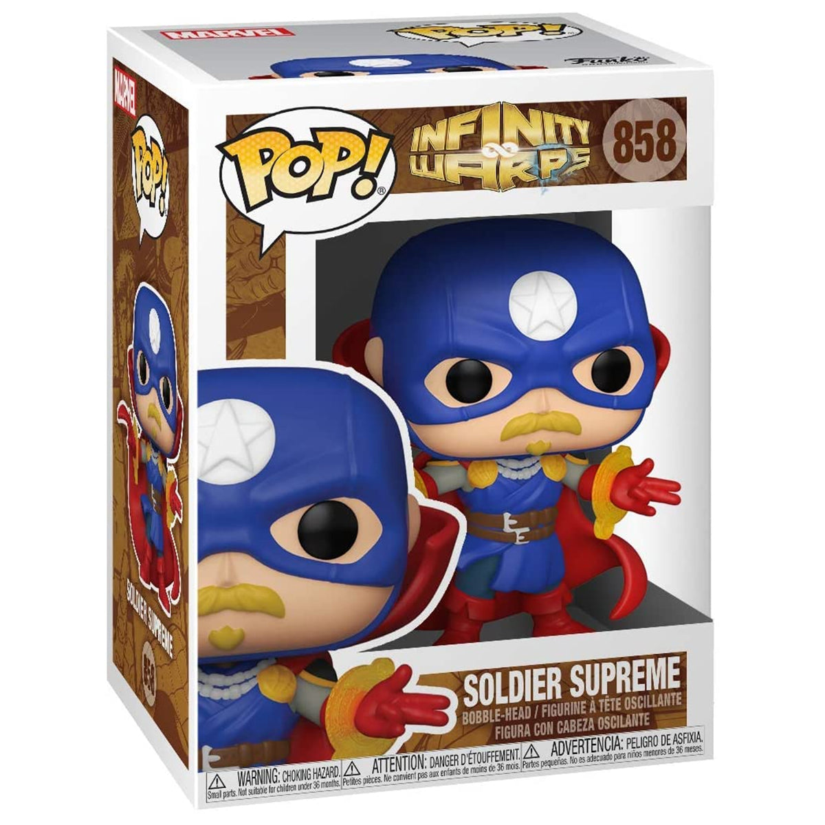 Funko POP! Marvel: Infinity Warps Soldier Supreme