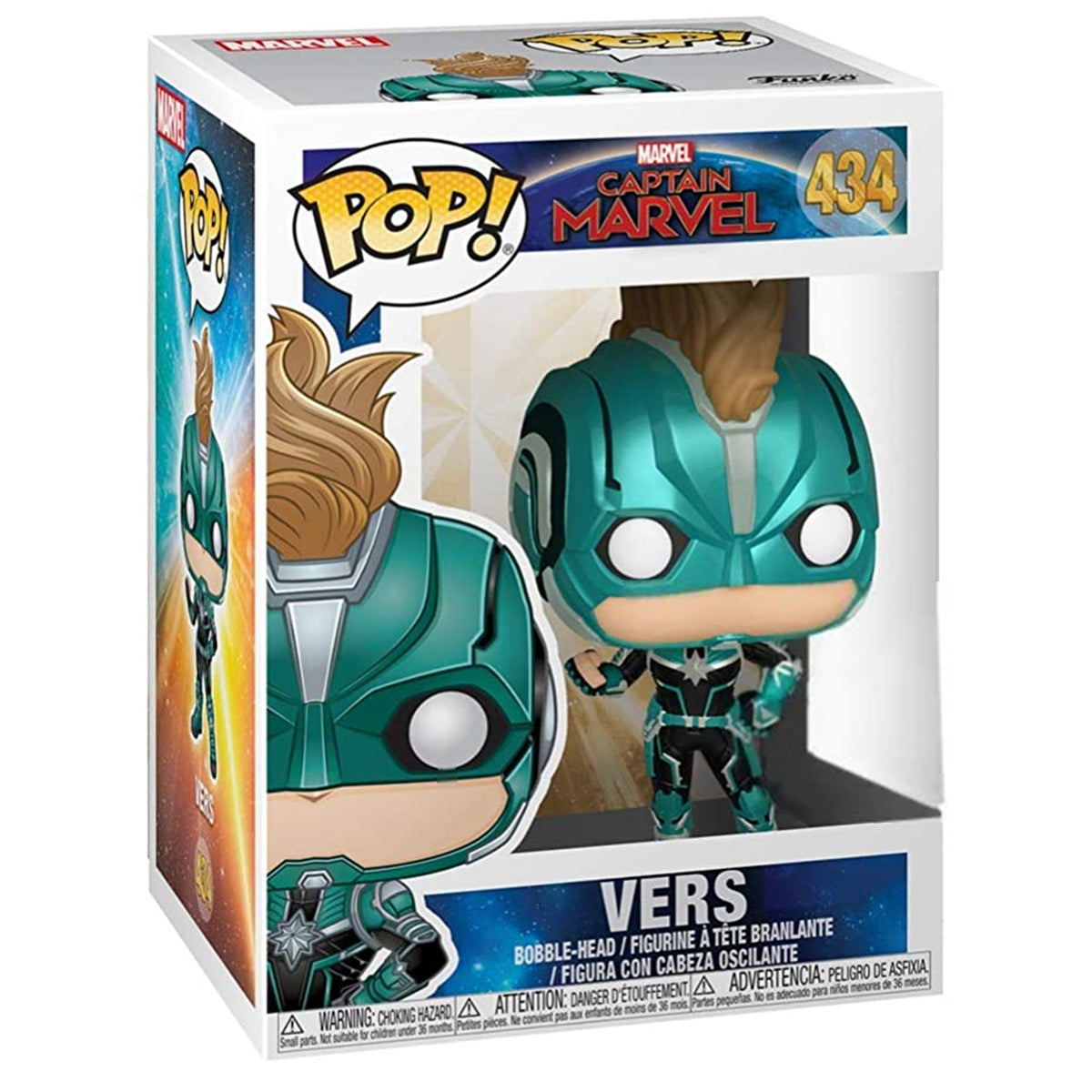 Funko POP! Captain Marvel: Vers