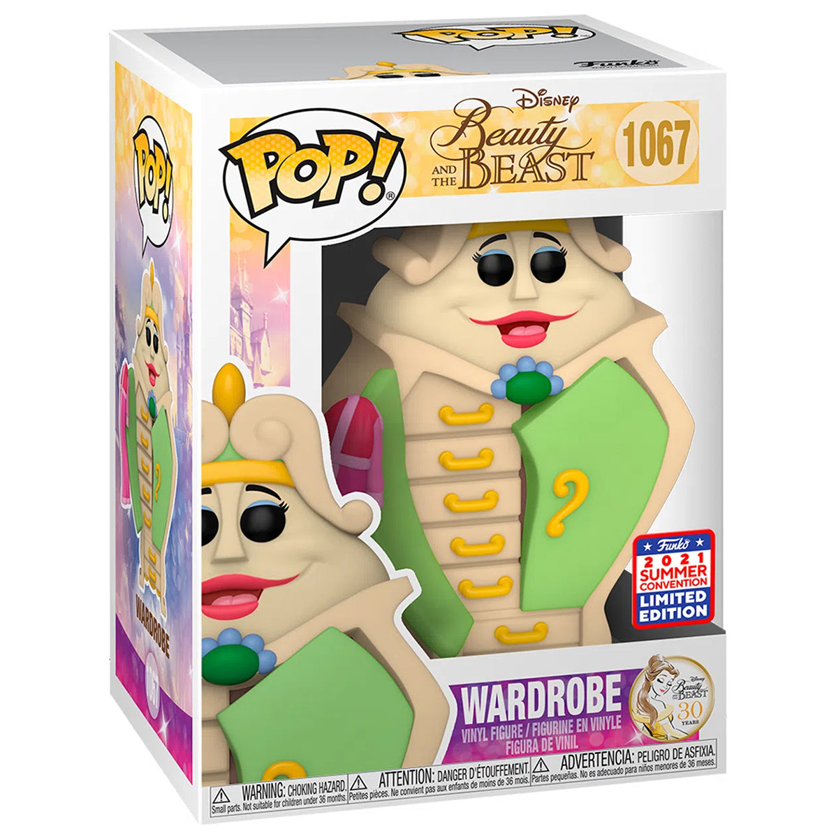 Funko POP! Disney Beauty And The Beast: Wardrobe (SC2021)